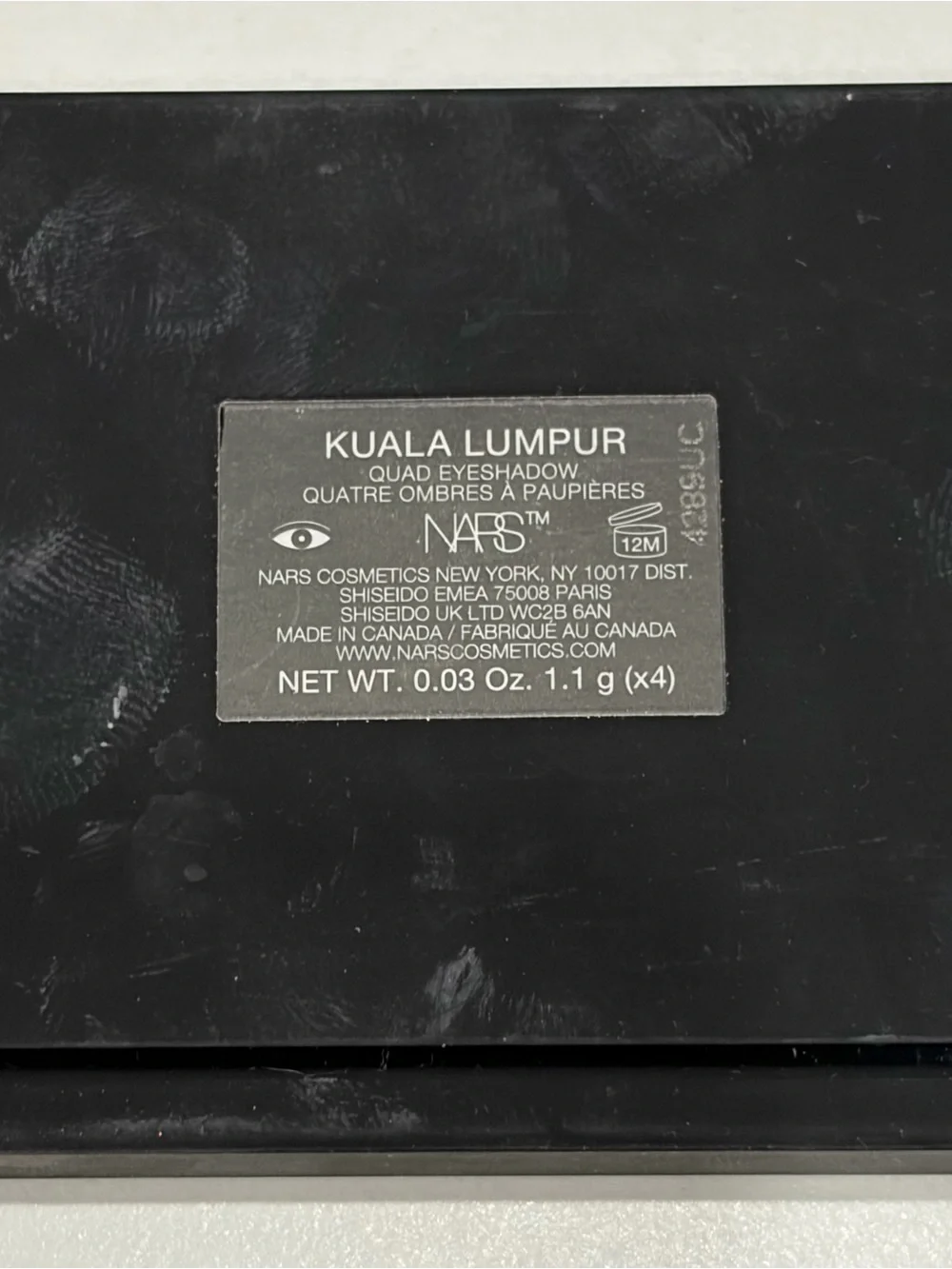 NARS Kuala Lumpur Eyeshadow Quad